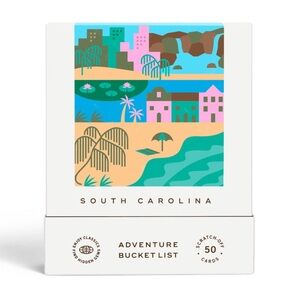 South Carolina Adventure Bucket List Scratch-Off Cards